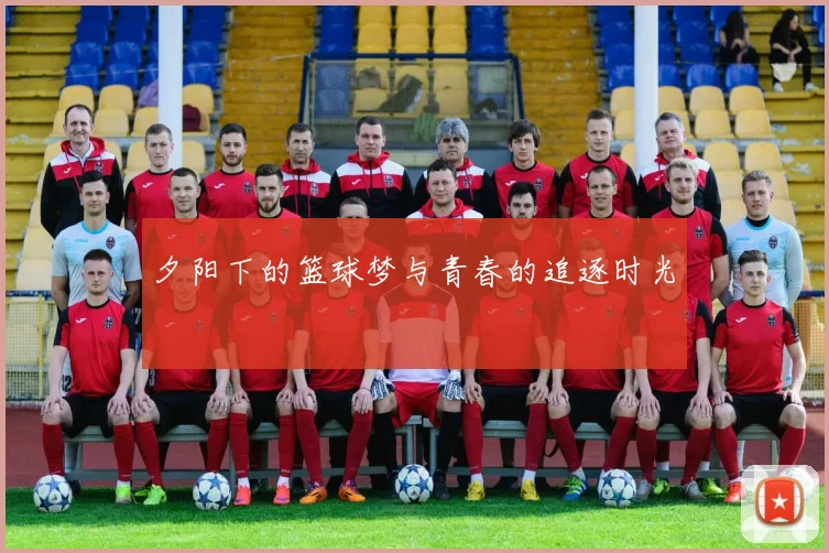 夕阳下的篮球梦与青春的追逐时光
